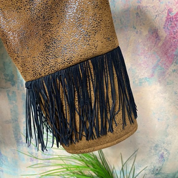 NWT📌CR RanchWear Show Stopper Faux Leather Jacket - Picture 6 of 16